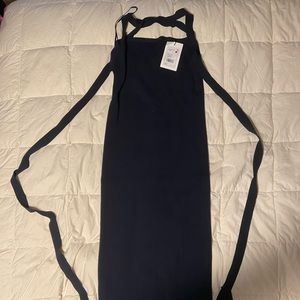 NWT Theory Cross Back Midi Dress